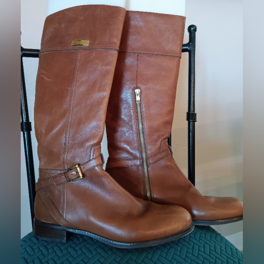 Coach Mika Riding Boots Sz 10